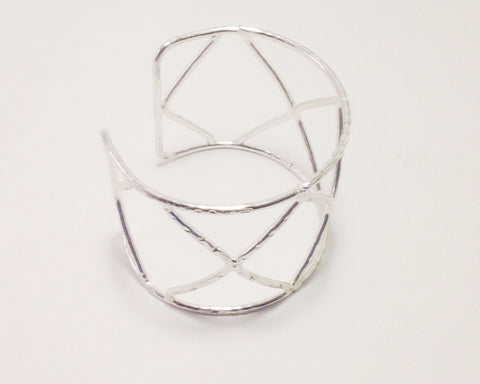 Silver Plated Cuff Bracelet