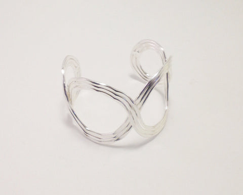 Silver Plated Cuff Bracelet