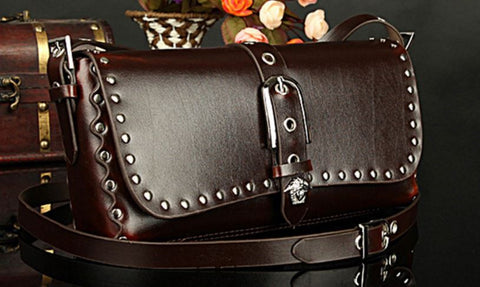 Leather Crossbody Handbag